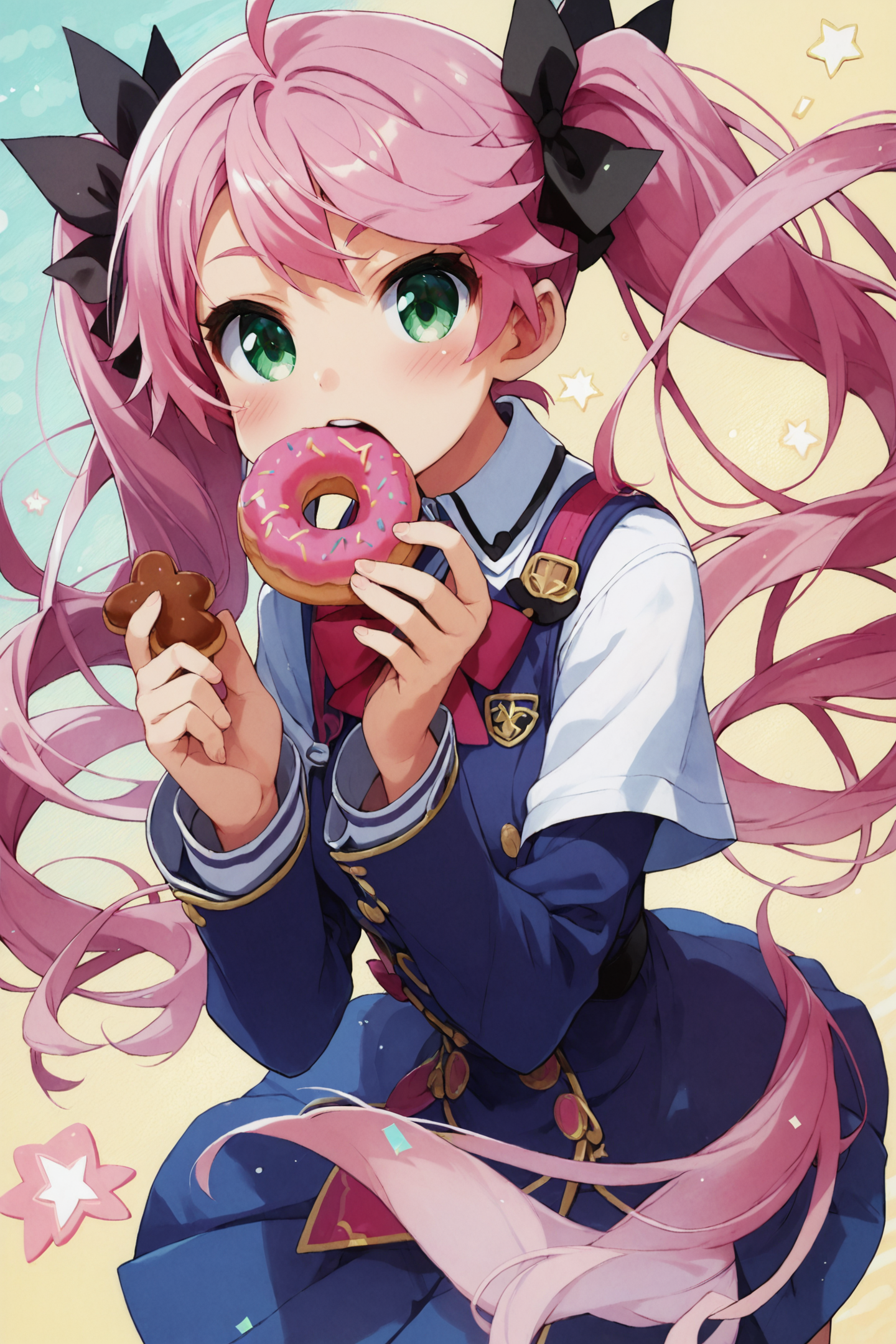 32678-2736626644-score_9,score_8_up,score_7_up,masterpiece,best quality,very aesthetic,absurdres,official art,official style,_1girl,doughnut,food.png